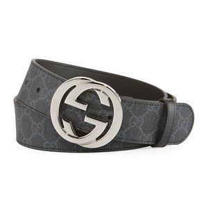 Gucci Supreme GG Belt Gucci Pattern 31-36"